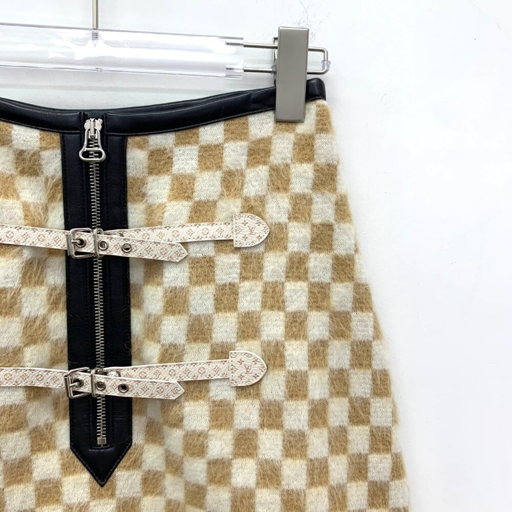 Louis Vuitton 2024 Color-Block Checkered Wool Cas… - image 3